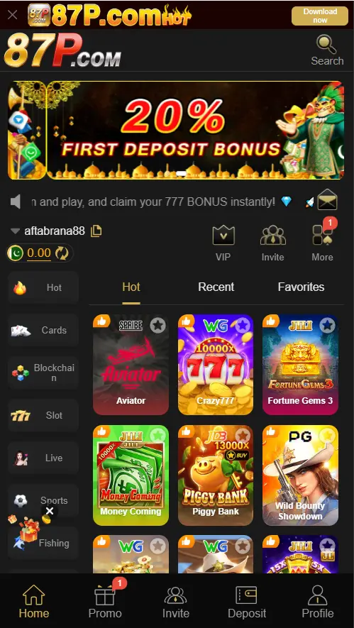 87 P Game