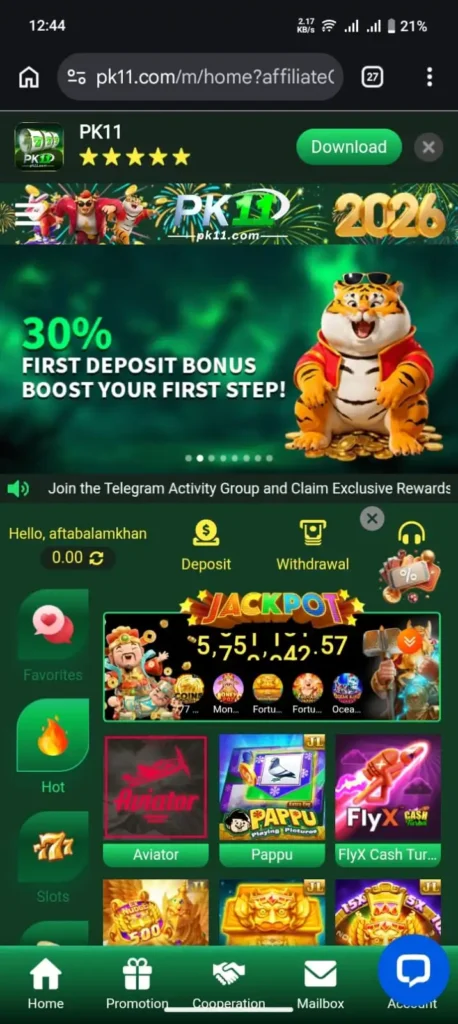 PK11 Casino Game for Android Users